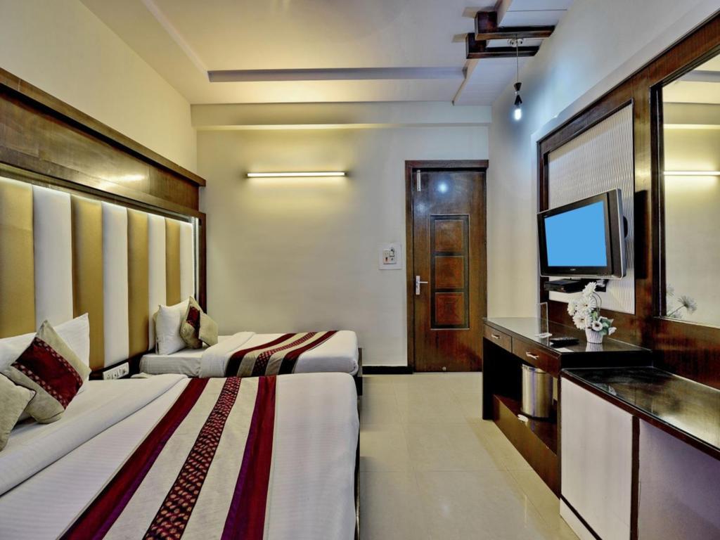 Hotel Star Plaza@New Delhi Railway Station Exteriér fotografie